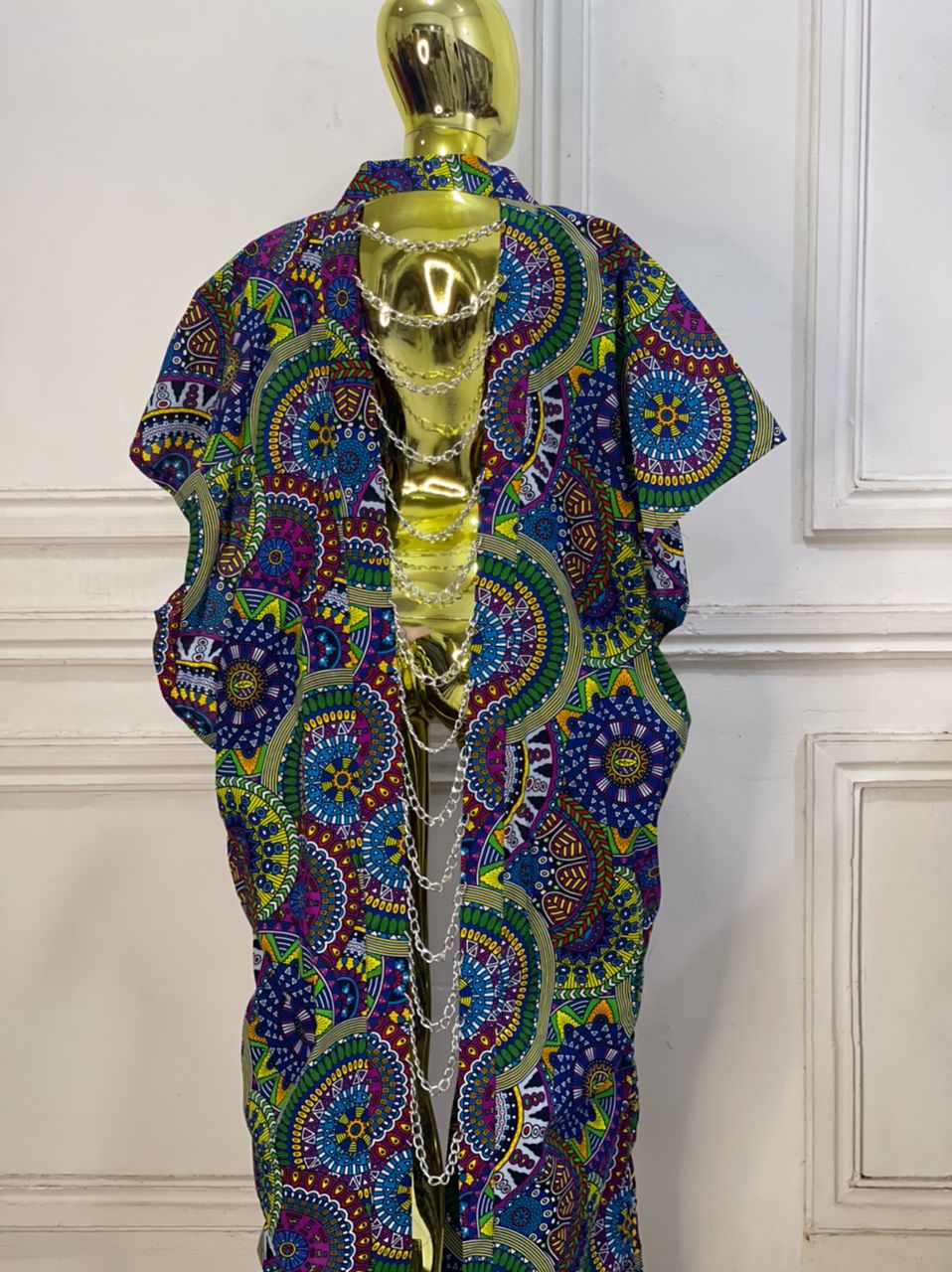 Chain kimono jacket